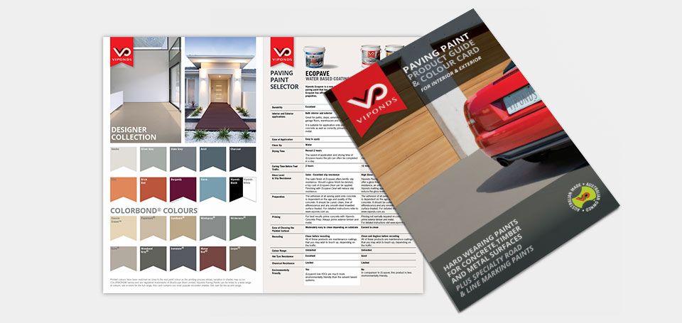 colour card paving