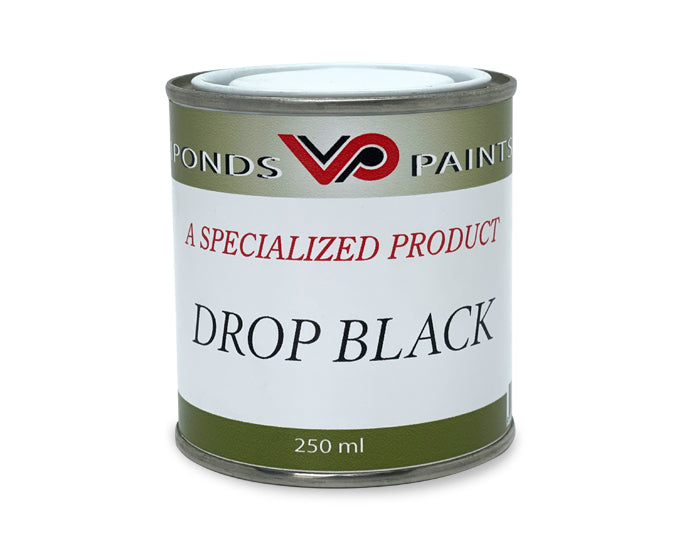 Can of Viponds Paints Drop Black
