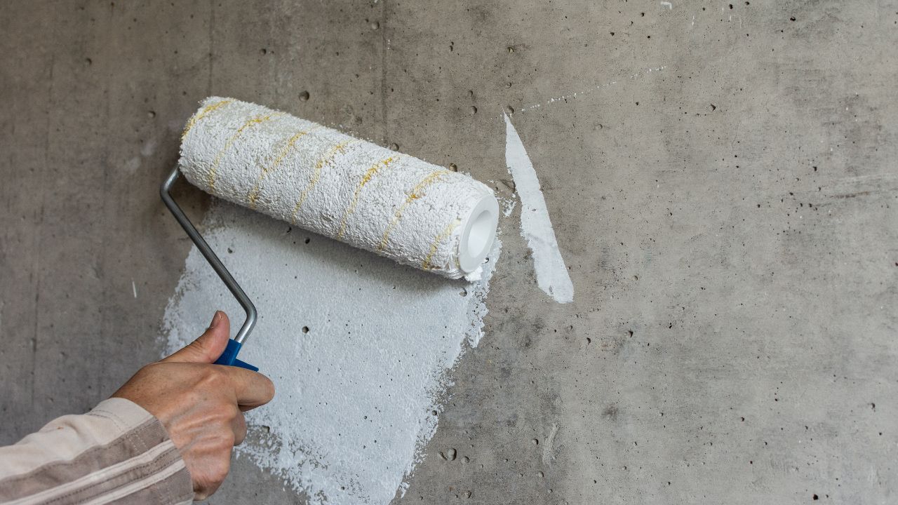 Floor paint for concrete floors