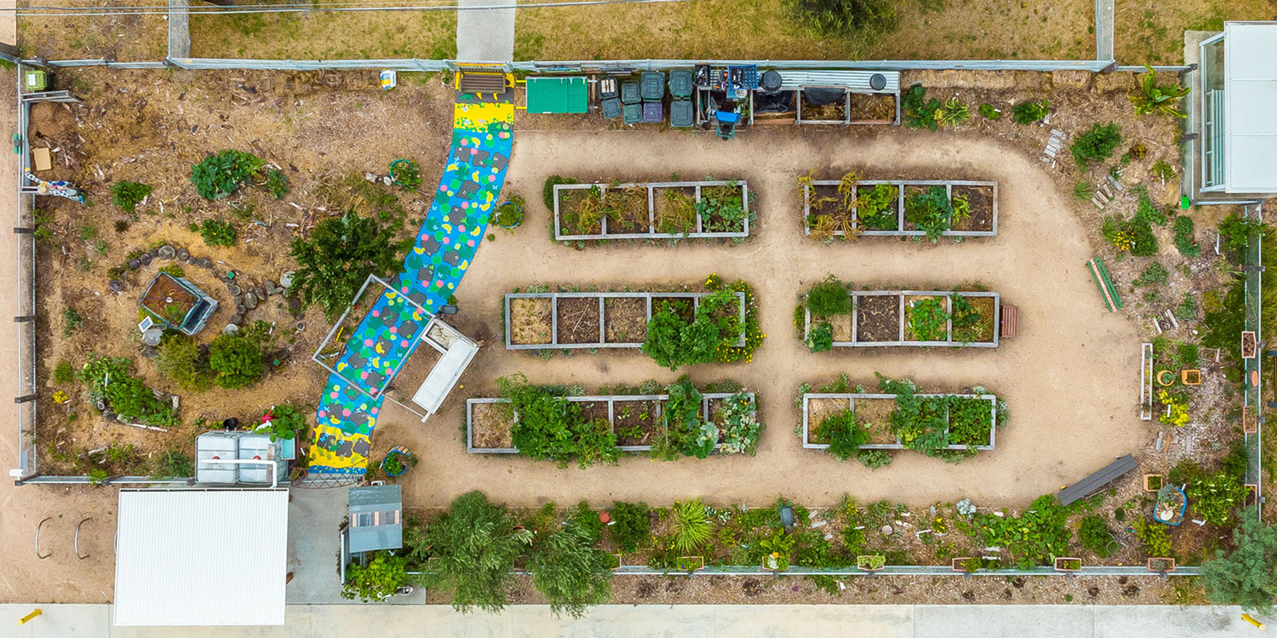 Altona Community Garden Pathway