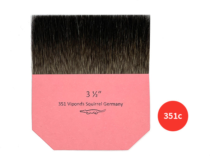 Alligator 351C Gilder's Tip brush