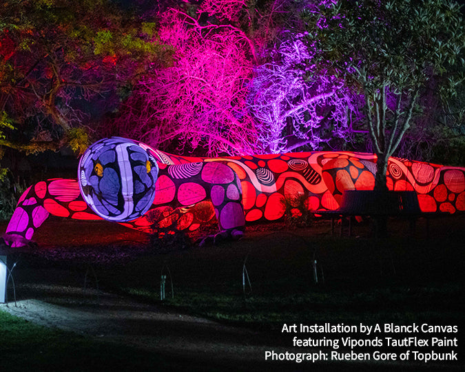 Viponds TautFlex water-based coating in a 1-litre can