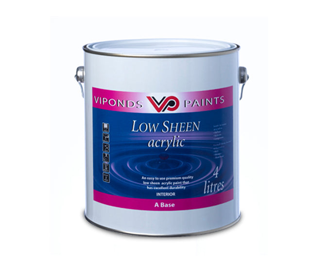 Viponds Low Sheen Interior Acrylic Paint tin