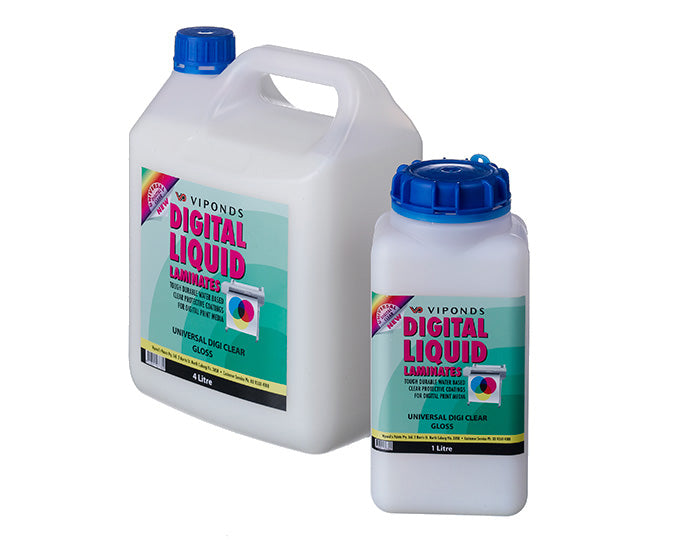 Digital Liquid Laminate Universal Digi Clear Gloss Bottles